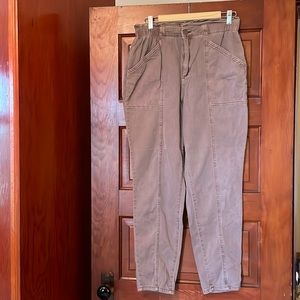 Old Navy size Medium. Elastic waist, Aubergine color pant.